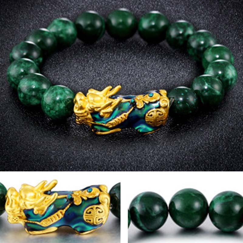 Sand gold chameleon bracelet
