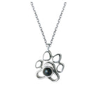 Stainless steel necklace keychain