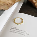 Adjustable wild woven ring