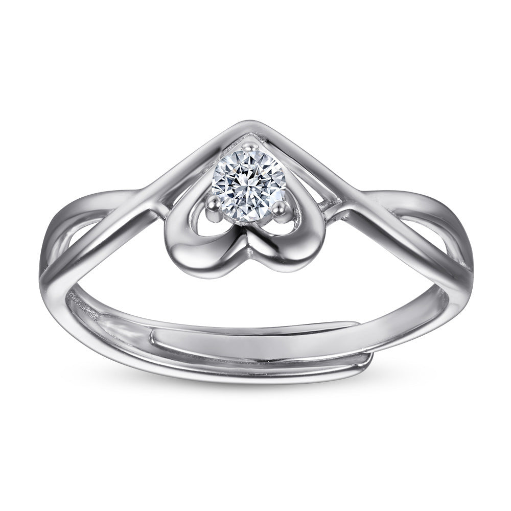 Adjustable Ring With Opening