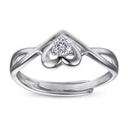 Adjustable Ring With Opening