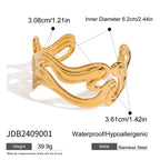 Anissa Wavy Gold Bracelet