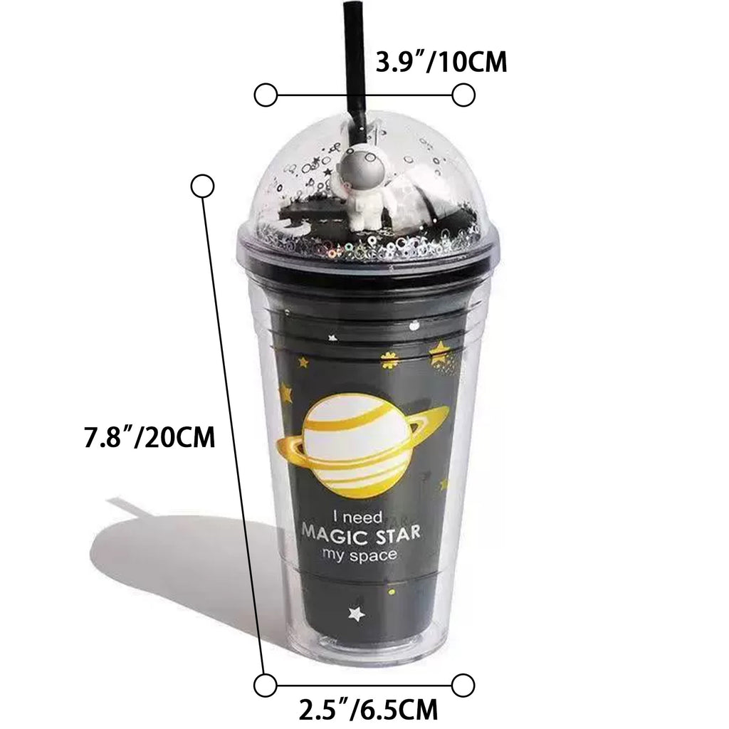 Astronaut Water Bottle  WHITE