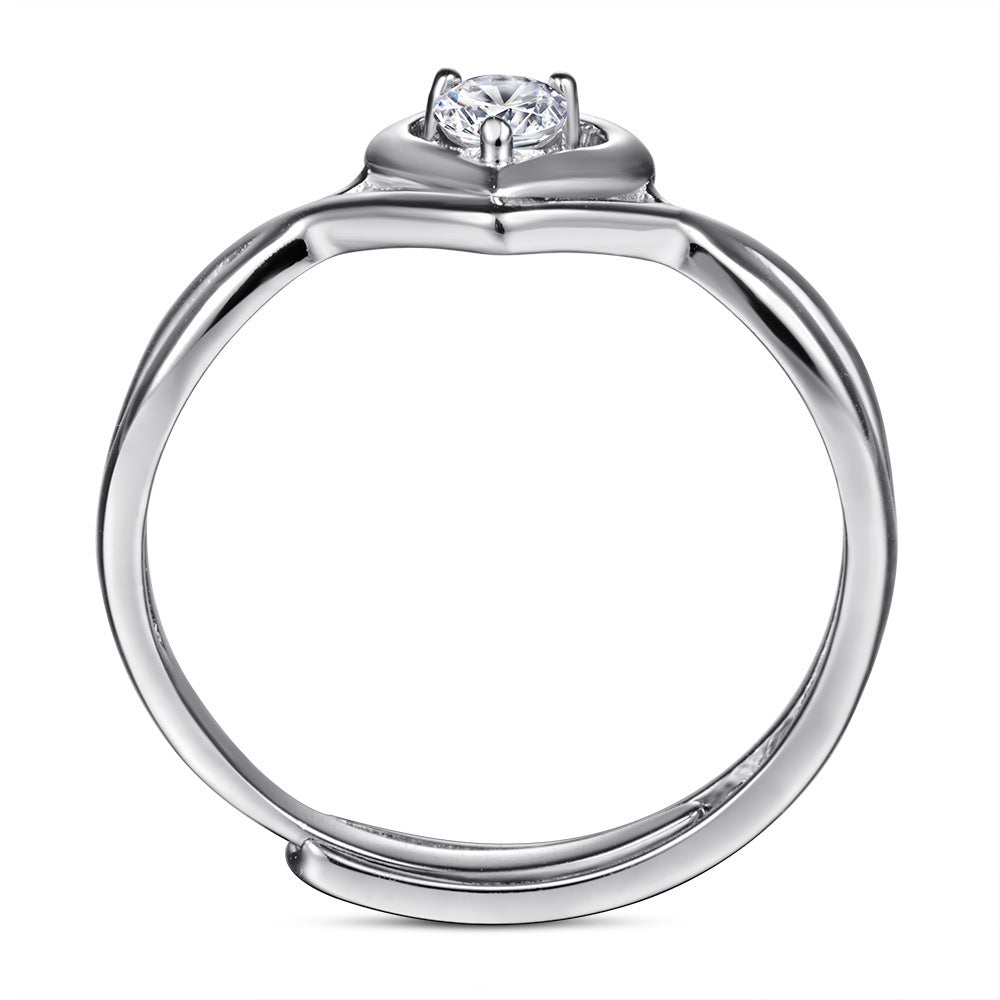 Adjustable Ring With Opening