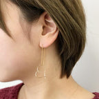18k gold hollow heart earrings earrings