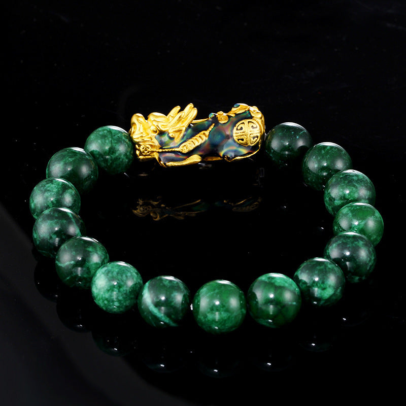 Sand gold chameleon bracelet