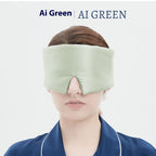 Comfortable Solid Color Silk Velcro Eye Mask