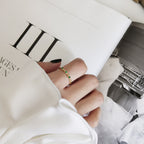 Adjustable wild woven ring