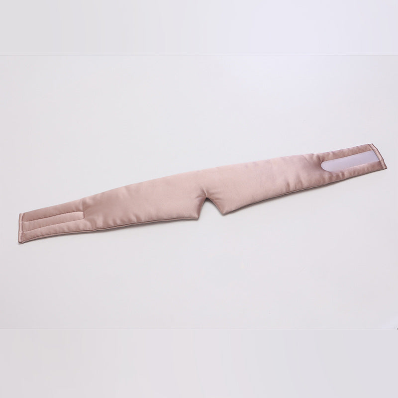 Comfortable Solid Color Silk Velcro Eye Mask