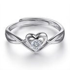 Adjustable Ring With Opening
