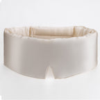 Comfortable Solid Color Silk Velcro Eye Mask