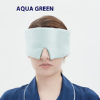 Comfortable Solid Color Silk Velcro Eye Mask